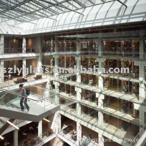safety bath shower screen/laminated glass PVB factory China